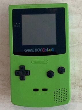 Gameboy Color Console Kiwi Lime Green Nintendo Game Boy